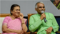 ‘‘भाऊबंदांचे काय सुरू आहे, ते बघा’’ आमटे दाम्पत्याचा विद्यार्थी-पालकांना मोलाचा सल्ला