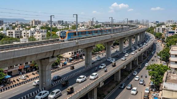Pune Metro Project | Nal Stop Warje Manikbagh Metro Route | PMC MahaMetro Double Decker Flyover | Karve Statue Ambedkar Chowk Traffic Relief Pune