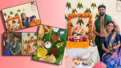 रेश्मा शिंदेने ‘असा’ साजरा केला गणेशोत्सव! माहेर अन् सासरचं कुटुंब एकत्र आलं; वरण-भात, उकडीच्या मोदकांचा बेत, पाहा फोटो…