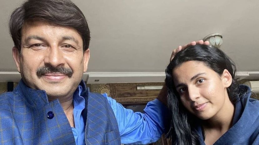 BJP MP Manoj Tiwari's daughter in the Bigg Boss 20 house.
