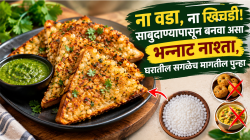 ना वडा, ना खिचडी! साबुदाण्यापासून बनवा असा भन्नाट नाश्ता, घरातील सगळेच मागतील पुन्हा