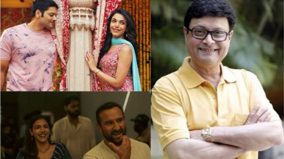 Sachin Pilgaonkar with Supriya Pilgaonkar watching daughter Shriya Pilgaonkar Mirzapur movie in theatre