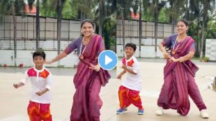 Sairaj Kendre child actor dance video with mother on Parvatichya Bala song Zee Marathi
