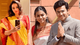 Sivasri Skandaprasad Tejasvi Surya wife Indian Railways train experience | Civic sense in Indian Railways viral post Sivasri Skandaprasad