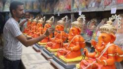 पीओपी मूर्तींनाच प्राधान्य, शाडूच्या मूर्ती कारखान्यात पडून