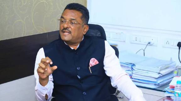 Pratap Sarnaik Thane Shiv Sena SRA Project Dispute | Eknath Shinde Shiv Sena Internal Conflict Thane | Hanmant Jagdale Sanjay Pandey Slum Rehabilitation Scheme Thane | Thane Municipal Corporation News Marathi