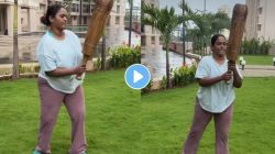 Video: वनिता खरातचा वजन कमी करण्यासाठी अनोखा प्रयोग; पारंपरिक पद्धतीने केला व्यायाम, प्रियदर्शिनी इंदलकरच्या कमेंटने वेधले लक्ष