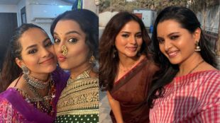 Titeeksha Tawde and Khushboo Tawde sister bonding on birthday