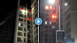 Maharashtra Breaking News Live Updates: नालासोपार्‍यात इमारतीला आग; १४ व्या मजल्यावर चार जण जीवाच्या आकांताने सुमारे ४५ मिनिटे लटकले…