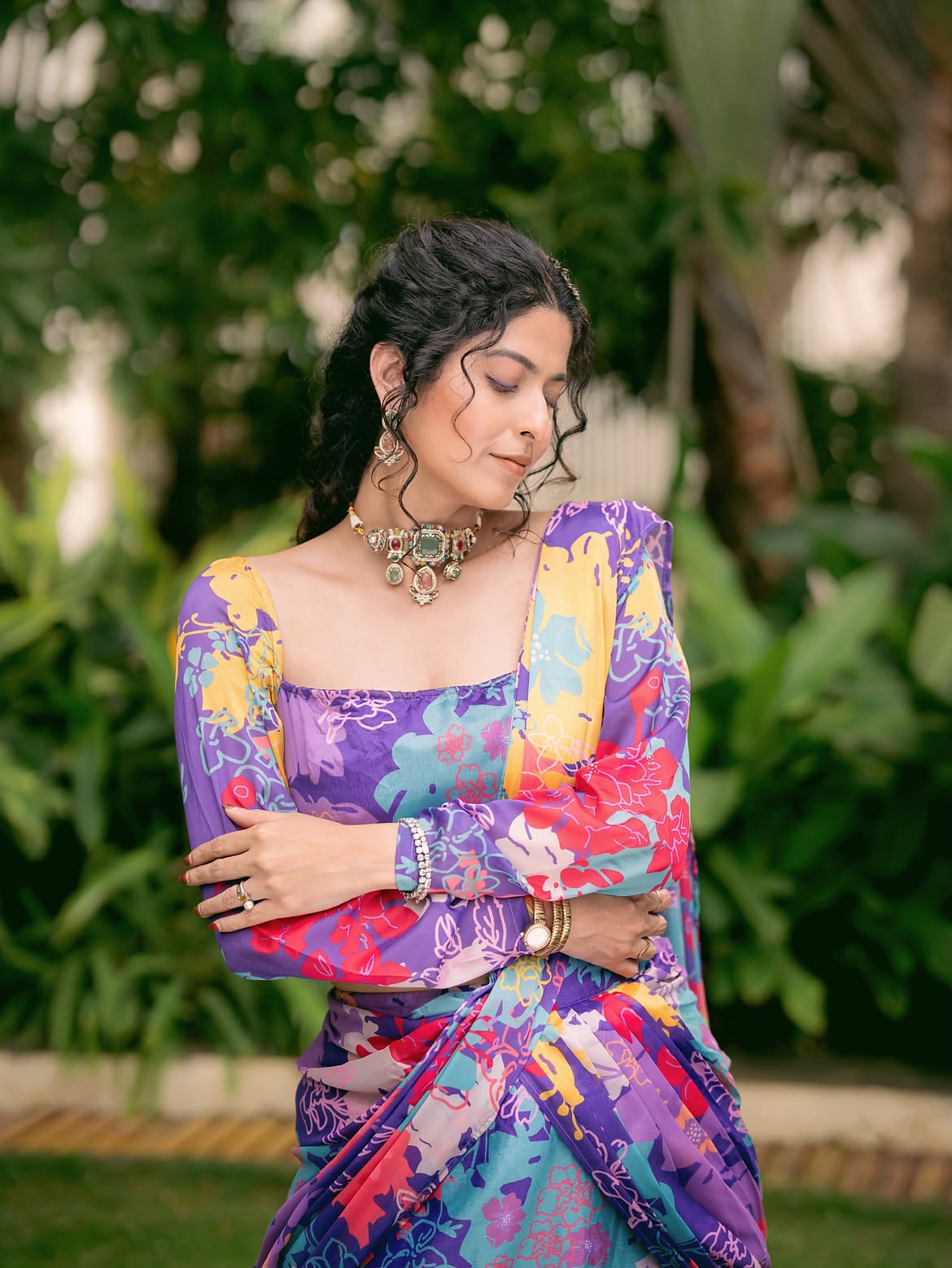 abhidnya bhave saree look