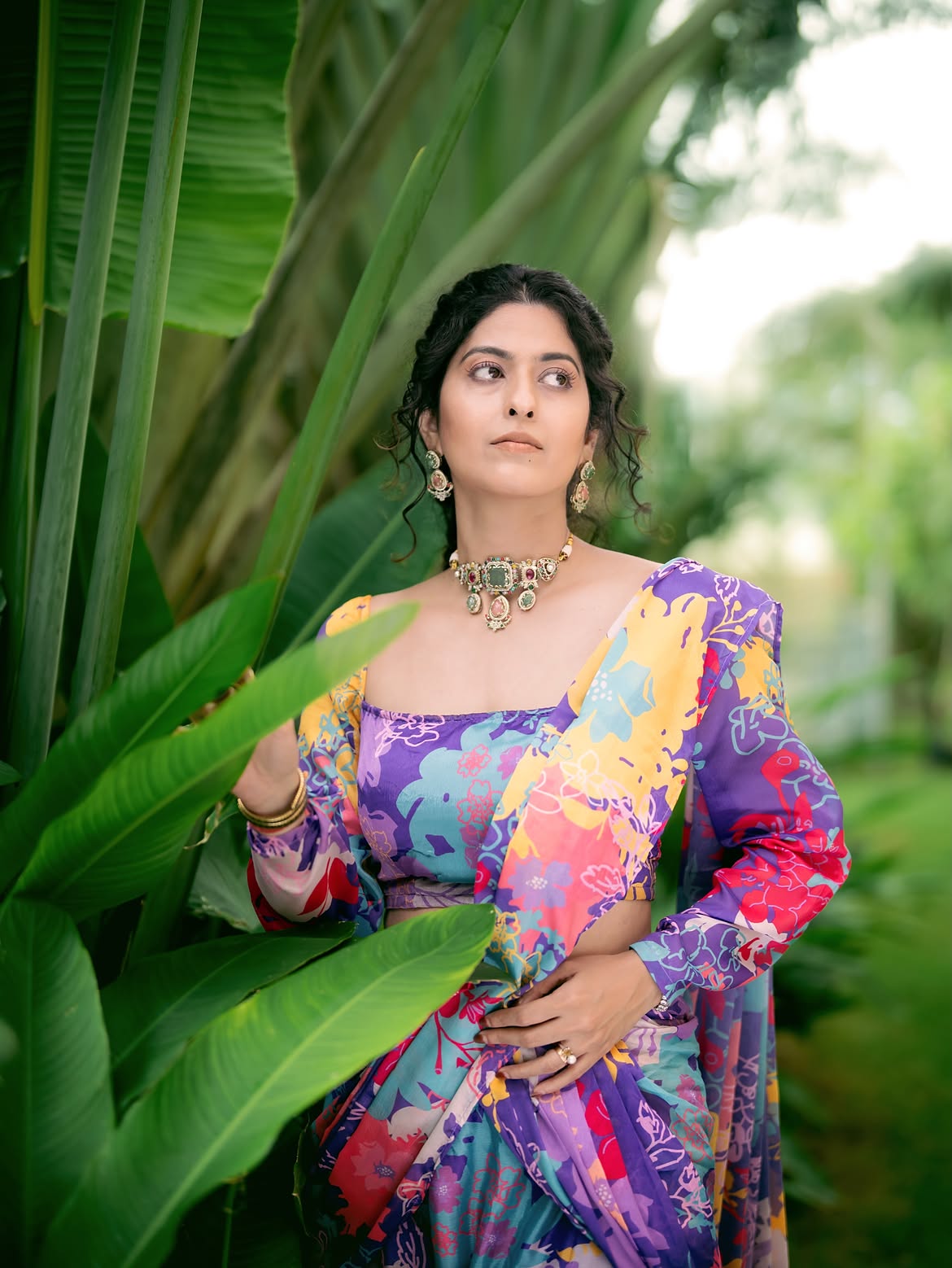 abhidnya bhave saree look
