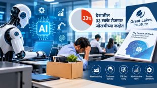 AI automation impact on Indian jobs report | Great Lakes Institute of Management job market research | Artificial intelligence job risk India Maharashtra | AI reskilling upskilling Indian workforce tech employment