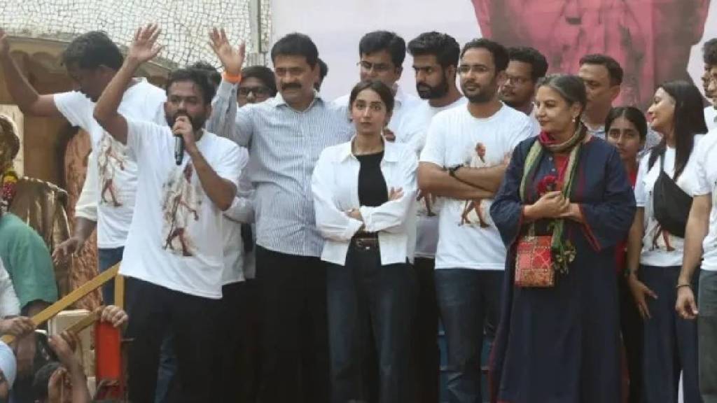 Abhijit Dipke CJP Protest Mumbai