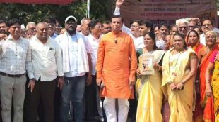 Abhijit Patil Shahada Municipal Council President | Nandurbar Collector Office Hunger Strike News | Shahada Development Fund Protest Maharashtra | Nandurbar Regional News Abhijit Patil