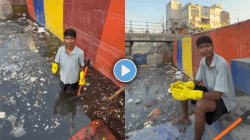 Video: बिट्टू तबाहीची ८ महिन्यांची मेहनत पाण्यात; अजनार नदी पुन्हा कचऱ्याने तुडुंब, निराशा व्यक्त करत पुन्हा उतरला नदीत!