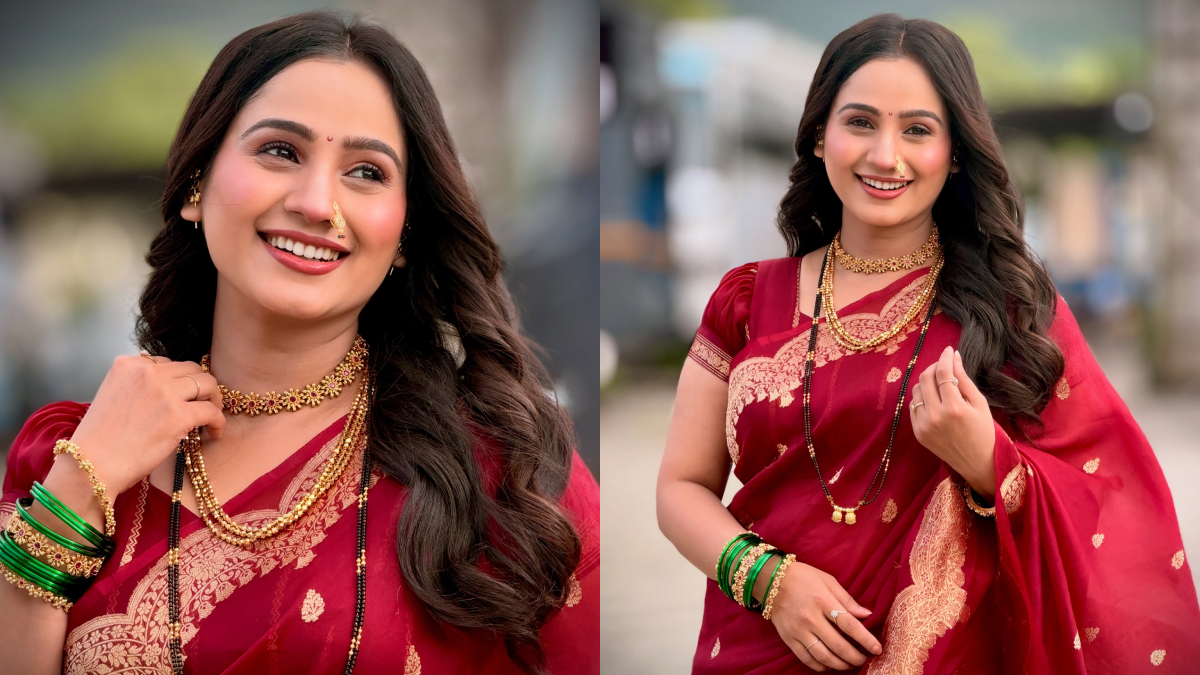 Divya Pugaonkar Saree Look