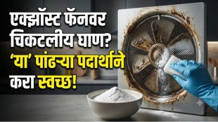 Cleaning a greasy kitchen exhaust fan before Diwali using simple household cleaning methods