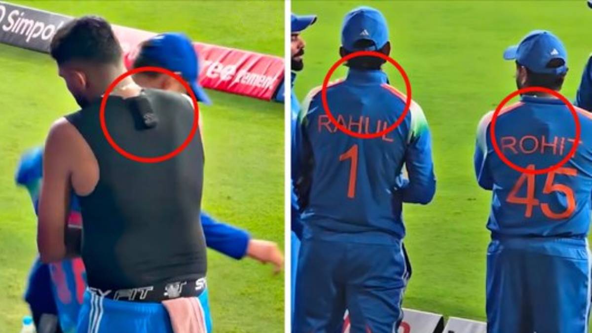 टीम इंडियाच्या खेळाडूंच्या पाठीवर दिसणारं हे काळ्या रंगाचं उपकरण नेमकं काय? सामन्यात याचा का वापरतात? जाणून घ्या