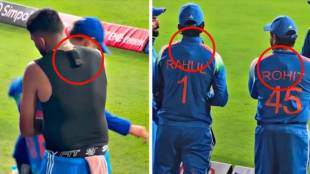 indian cricketers back device gps tracking device for performance workload management see photo