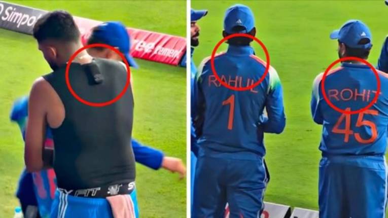 टीम इंडियाच्या खेळाडूंच्या पाठीवर दिसणारं हे काळ्या रंगाचं उपकरण नेमकं काय? सामन्यात याचा का वापरतात? जाणून घ्या
