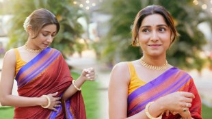 Gauri Nalawade Irkal Saree Look