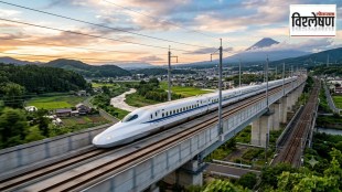 mumbai ahmedabad bullet train project | japan bullet train speed delay marathi news | nhsrcl bullet train deadline 2029 | maharashtra gujarat bullet train route update