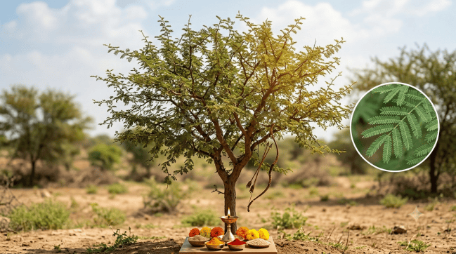 Shami Tree Significance in Mahabharata and Dasara | Botanical features of Prosopis cineraria Shami plant | विजयादशमी आणि महाभारतातील शमी वृक्षाचे महत्त्व | कोरड्या प्रदेशातील शेती व पशुधनासाठी उपयुक्त शमी वृक्ष