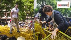 गांधी बहीण-भावंडांचा दिल्ली पोलिसांना चकवा, काँग्रेसचे नेतेही पडले गोंधळात; राजधानीत काय घडले?