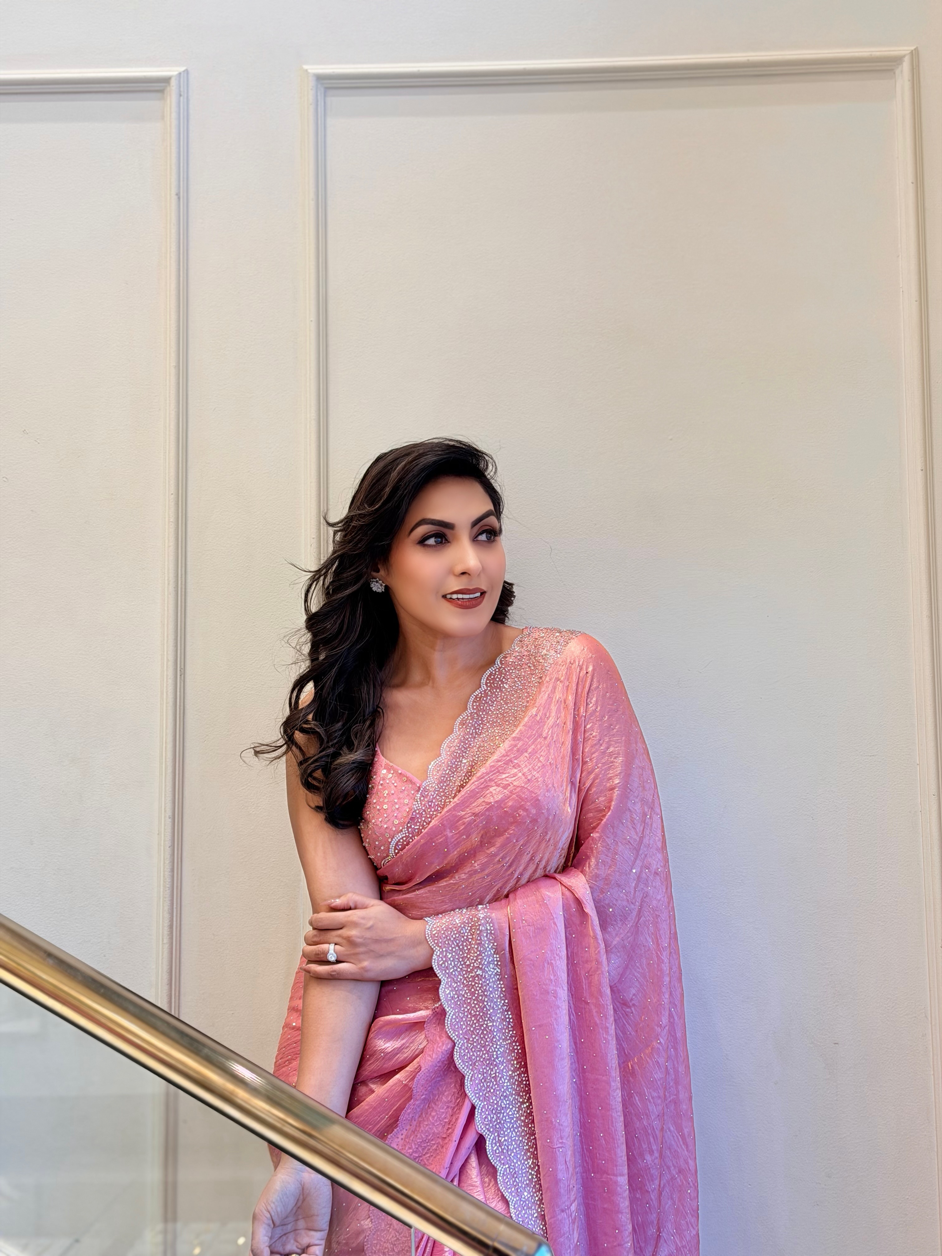 Kajal Kate Kadam Saree Look