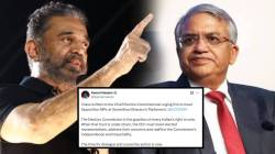 कमल हसन यांचं ज्ञानेश कुमार यांना पत्र; म्हणाले, “चर्चेची हीच खरी वेळ”, विरोधी खासदारांना भेटण्याची केली मागणी!