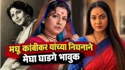 “मधूताई…’सखी माझी लावणी’ हरपली…”, ज्येष्ठ लावणी कलावंत मधू कांबीकर यांच्या निधनाने मेघा घाडगे भावुक; म्हणाली…