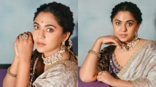Mrunmayee Deshpande Rao Saree Look