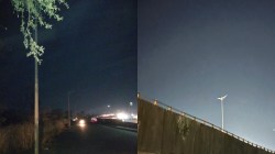 मुंबई अहमदाबाद महामार्गावरील पथदिवे बंदच; वाहनचालकांचा प्रवास अंधारातच