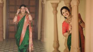 Gayatri Datar nauvari saree photos