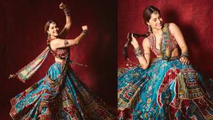 Sharvari Wagh Navratri ghagra choli