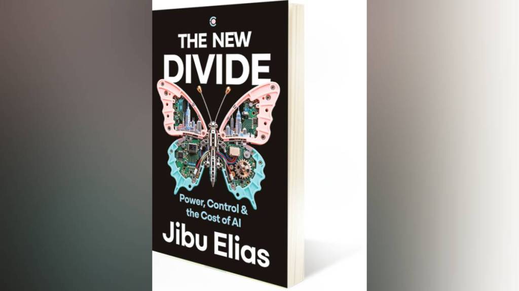 The New Divide book by Jibu Elias | AI power control and cost Marathi review | Artificial Intelligence impact on jobs | AI governance and technology trends The New Divide book by Jibu Elias | AI power control and cost Marathi review | Artificial Intelligence impact on jobs | AI governance and technology trends