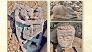 Kolhapur Koppeshwar Temple | Khidrapur ancient sculptures found | Maharashtra historical temples archaeological discovery | Shirol temple excavation artifacts