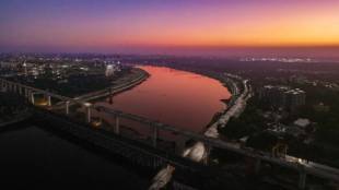 Sabarmati River Bullet Train Bridge Construction Complete | Mumbai Ahmedabad High Speed Rail NHSRCL Update | Sabarmati River Bullet Train Bridge Balanced Cantilever Method | Western Railway Ahmedabad Bullet Train Infrastructure Project