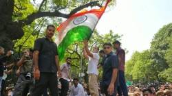 राहुल गांधींचा ठिय्या; निवडणूक आयोगाविरोधात दिल्लीत ‘इंडिया’ आघाडीचे शक्तिप्रदर्शन