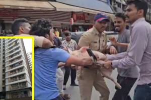 mira road poonam cluster navratri controversy | bhayandar poonam estate cluster 1 navratri dispute | mira bhayandar navratri garba permission issue | thane deputy registrar housing society dispute mira road
