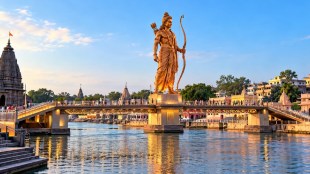 Nashik Ramjhula project Lord Rama statue | Ramkund pedestrian bridge design change | Kumbh Mela infrastructure Nashik | Ram Mandir bridge Panchvati Nashik