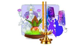 Navratri festival celebration in Maharashtra | Traditional ghatasthapana and modern garba nights | Cultural shift in Navratri traditions | Madhavi Masurkar article on Navratri