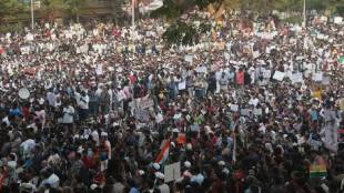 August Kranti Maidan Mumbai Protest | Tushar Gandhi Detained Mumbai Police | Grand Road August Kranti Maidan Security 2026 | Mumbai Police High Alert Protest Action
