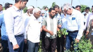 Yavatmal Drought Situation Central Team Inspection | Crop Damage Cotton Soybean Yavatmal District 2026 | Arjesh Kumar Madok Central Team Leader Yavatmal | Vikas Meena Collector Yavatmal Drought Assessment