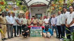 दोन किलो सोने चोरणारे काका-पुतण्या गजाआड, सव्वा दोन कोटींचे सोने जप्त; बारा तासांत गुन्ह्याचा छडा