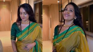 Aishwarya Narkar saree look