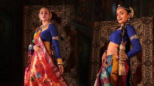 Amruta Khanvilkar Navratri look