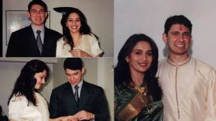 Madhuri Dixit 27th wedding anniversary