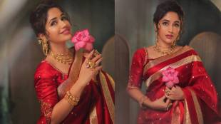 Purniema Dey saree look