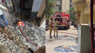 Nalasopara Imperial Heights Building Fire | Nalasopara Short Circuit Fire News | Vasai Fire Incident Navratri Electricity | Achole Police Investigation Nalasopara Fire